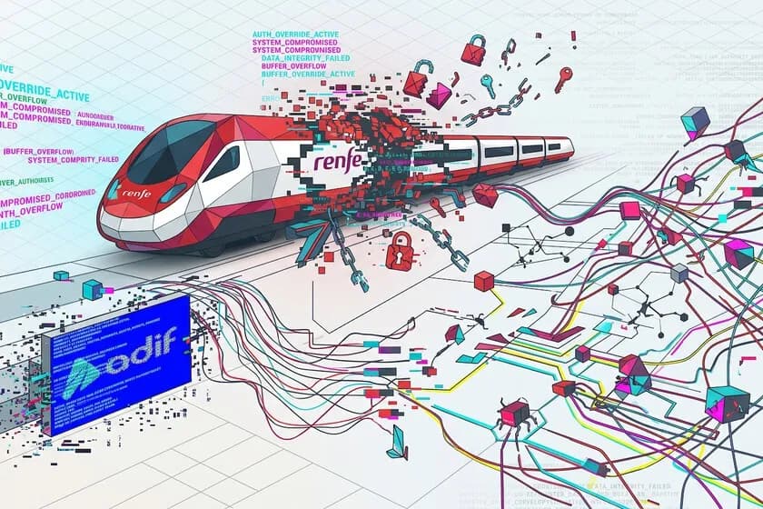 Ciberataque a Renfe y Adif expone 500 GB de datos de clientes