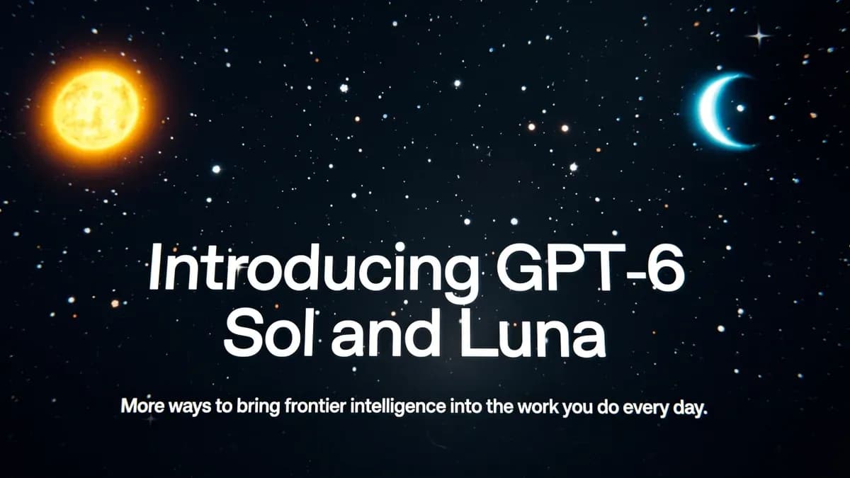 OpenAI presenta GPT-6 Sol y Luna con precios reducidos y mejoras en rendimiento