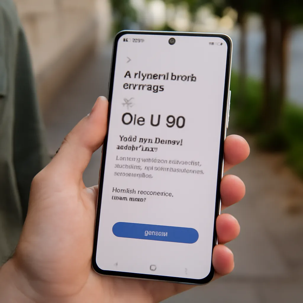 La One UI 9.0 ya está disponible para los Galaxy S25 en Brasil