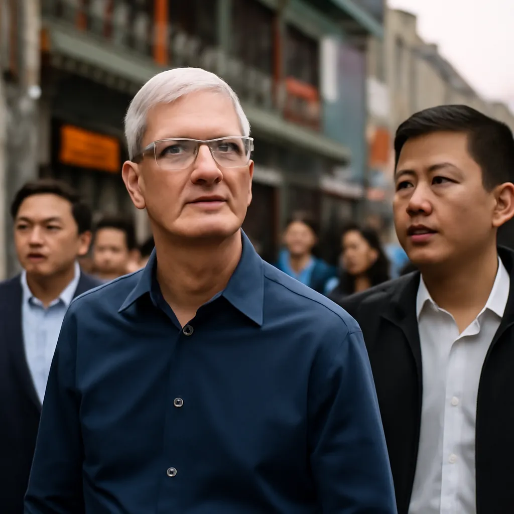 La inversión de 275.000 millones de dólares de Apple en China