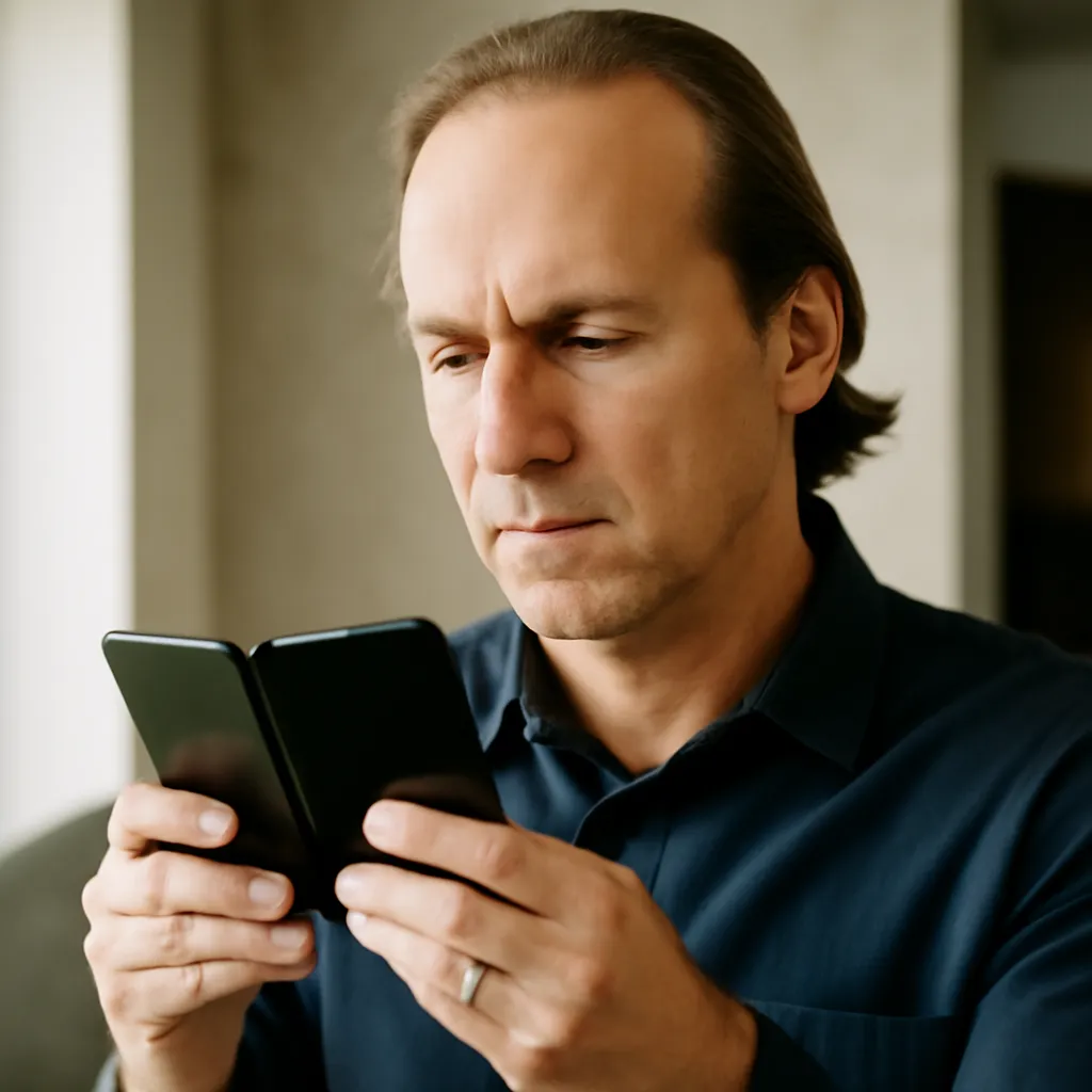 El CEO de Apple critica los móviles plegables de la competencia